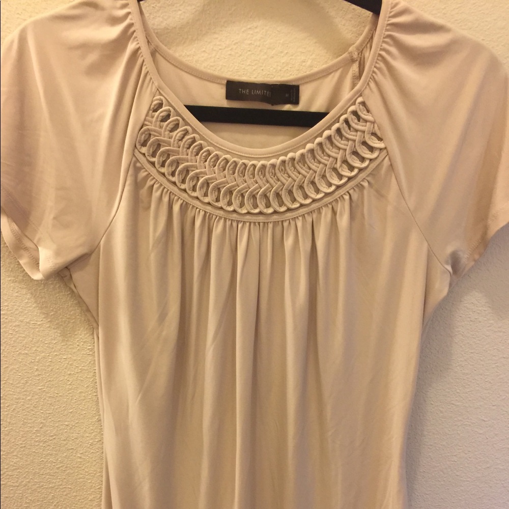 Like new tan blouse